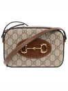 Horsebit 1955 Small Shoulder Bag Brown - GUCCI - BALAAN 2