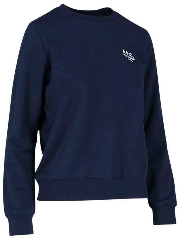 Skye Logo Sweatshirt Dark Navy - A.P.C. - BALAAN 3