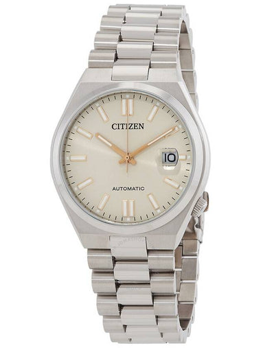 Citizen Tsuyosa Automatic Beige Dial Men's Watch NJ0151-88W - CITIZEN - BALAAN 1