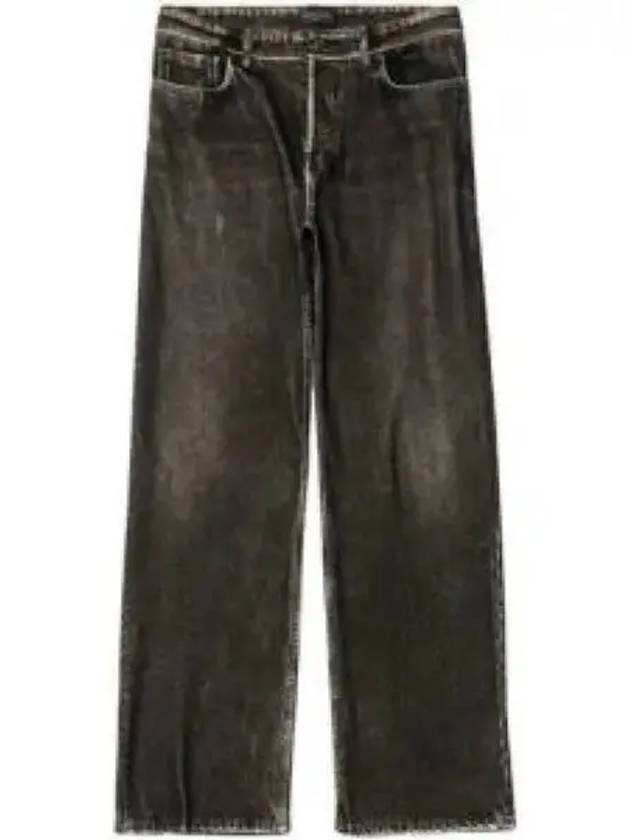 Trompe L'Oeil Jeans Black - BALENCIAGA - BALAAN 2