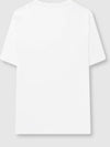 logo print cotton short sleeve t-shirt white - BURBERRY - BALAAN 3