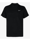 Dri-Fit UV Miler Short Sleeve T-Shirt Black - NIKE - BALAAN 1