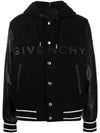 Men's Wool Blend Bomber Jacket Black - GIVENCHY - BALAAN 2