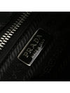 Re-Nylon Leather Shoulder Bag Black - PRADA - BALAAN 7