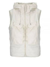 Shell R Mix Goggle Hooded Padded Vest White - CP COMPANY - BALAAN 2