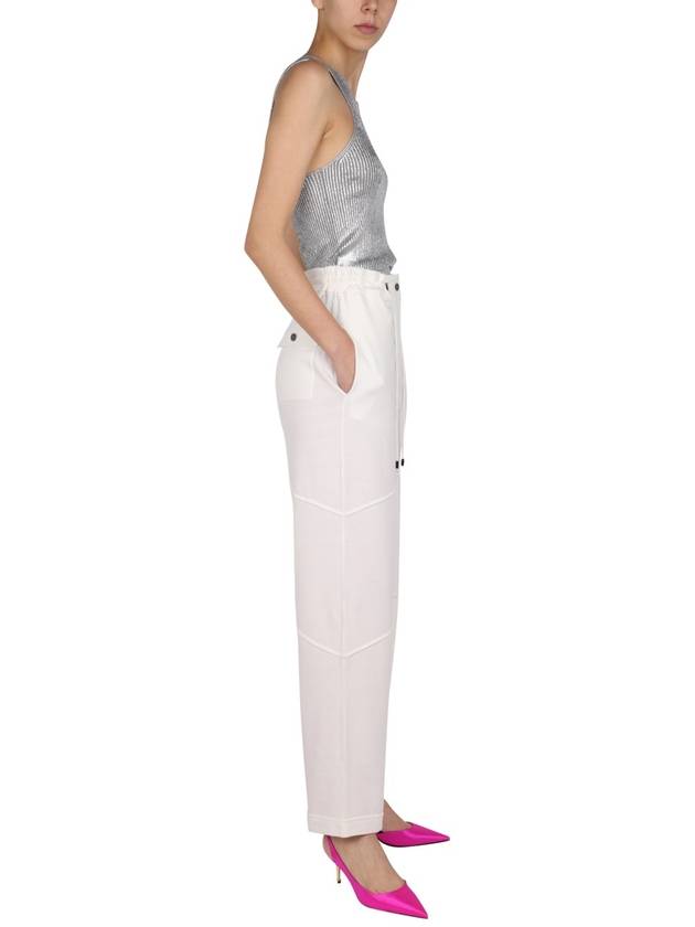 Electric Jogging Track Pants White - TOM FORD - BALAAN 3