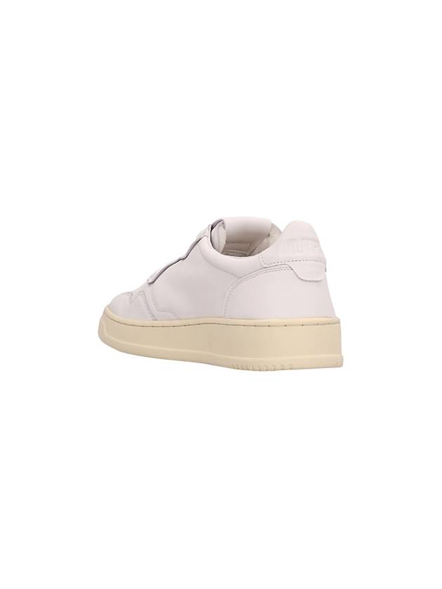 Medalist Goatskin Low Top Sneakers White - AUTRY - BALAAN 4