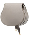 Marcie Small Saddle Cross Bag Grey - CHLOE - BALAAN 4