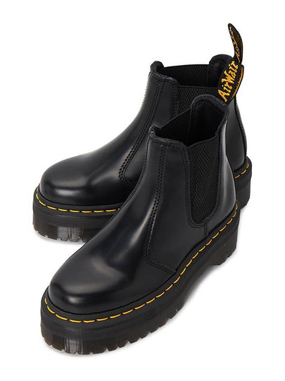 Women's 2976 Quad Chelsea Boots Black - DR. MARTENS - BALAAN 2