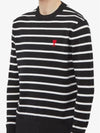 Knit Men s HKS101 002 012 Black Off White - AMI - BALAAN 2