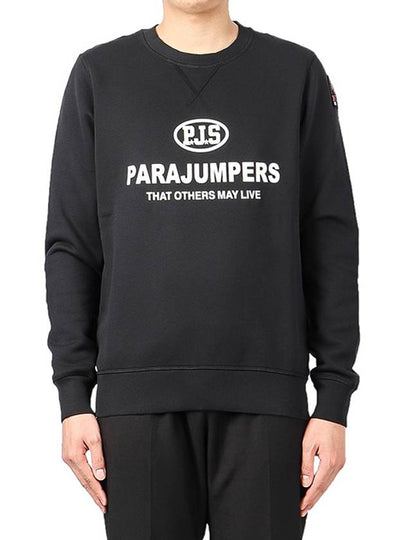 Toml Logo Sweatshirt Black - PARAJUMPERS - BALAAN 2