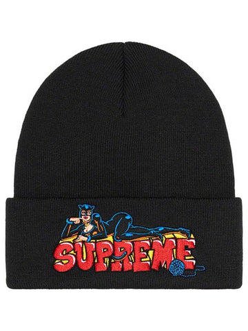 Catwoman Beanie Black Catwoman Beanie Black - SUPREME - BALAAN 1