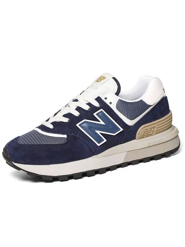 574 Low Top Sneakers Legacy Navy - NEW BALANCE - BALAAN 4