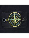 Logo Patch Crew Neck Knit Top Navy - STONE ISLAND - BALAAN 6