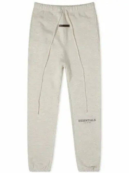 Essential Brushed Sweatpants Light Oatmeal Men's Pants 130BT212032F 466 - FEAR OF GOD - BALAAN 1