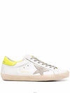 Superstar Low Top Sneakers Lime White - GOLDEN GOOSE - BALAAN 5