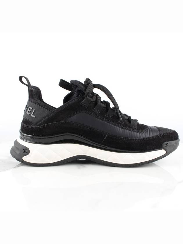 mixed fiber sneakers - CHANEL - BALAAN 6