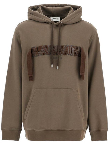 hooded curb sweat - LANVIN - BALAAN 1