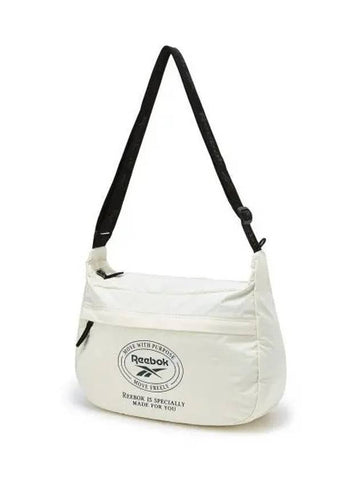 Varsity nylon cross bag ivory - REEBOK - BALAAN 1