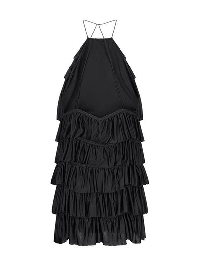 LUSTROUS JERSEY RUFFLED COCKTAIL DRESS - TOM FORD - BALAAN 2