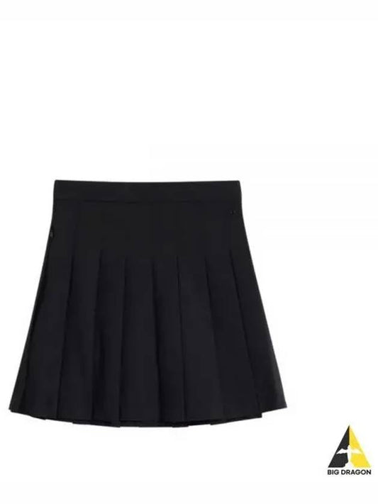 Adina Pleated Skirt Black - J.LINDEBERG - BALAAN 2