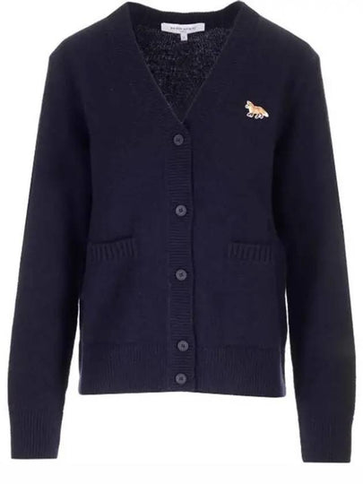 Baby Fox Patch Boxy Cardigan Navy - MAISON KITSUNE - BALAAN 2