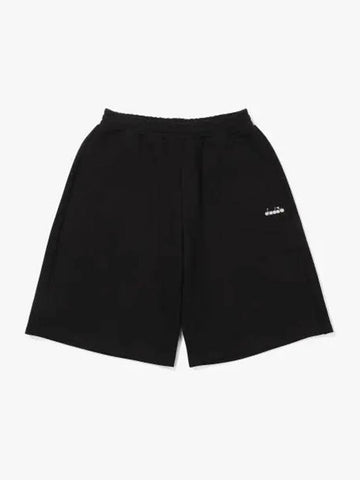 Diadora Dali Bermuda sweatpants BLACK - DIADORA - BALAAN 1