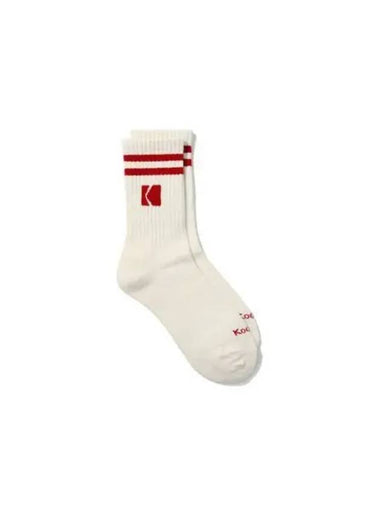 KODAK Apparel Logo Wool Socks RED - KODO - BALAAN 1