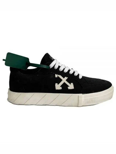 Arrow Low Vulcanized Low-Top Sneakers Black - OFF WHITE - BALAAN 2