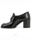 Brushed Leather Loafers Pumps Black - PRADA - BALAAN 5