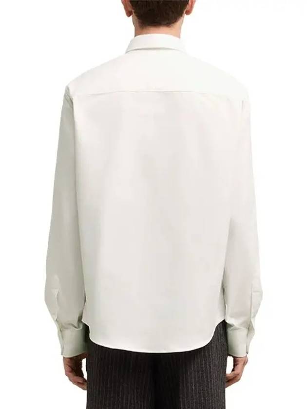 De Coech Long Sleeve Shirt White - AMI - BALAAN 5