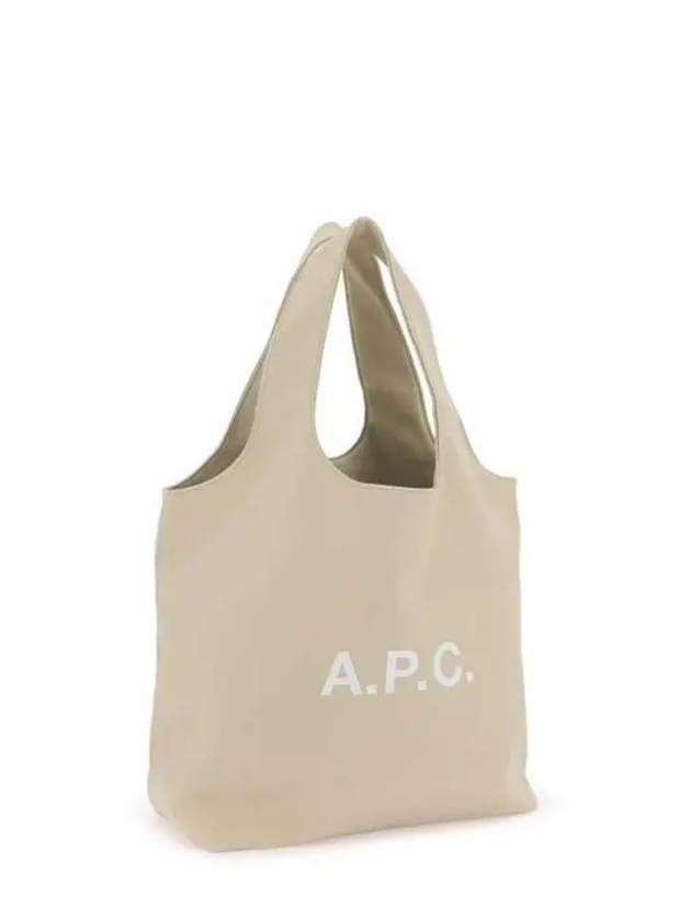 Ninon Logo Print Tote Bag Cream - A.P.C. - BALAAN 3