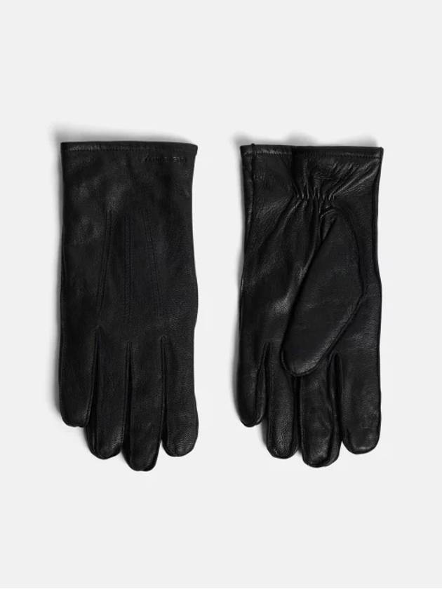 Milo Leather Gloves Black - J.LINDEBERG - BALAAN 2