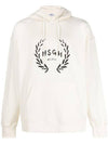 logo print hooded cream - MSGM - BALAAN 1