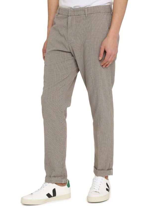 Dondup Joe Prince-Of-Wales Checked Trousers - DONDUP - BALAAN 3