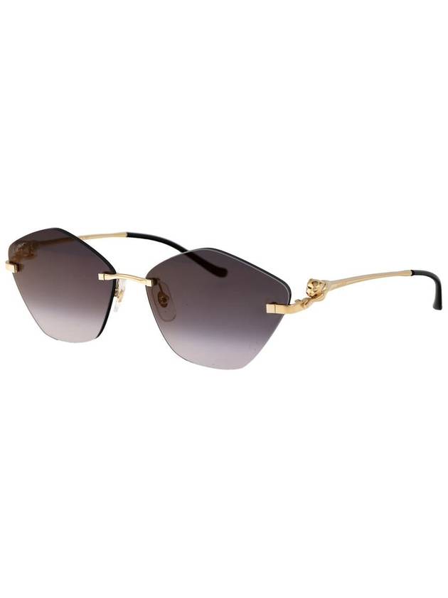 Eyewear Tiger HeADDEmbellished Geometric Frame Sunglasses CT0429S - CARTIER - BALAAN 3