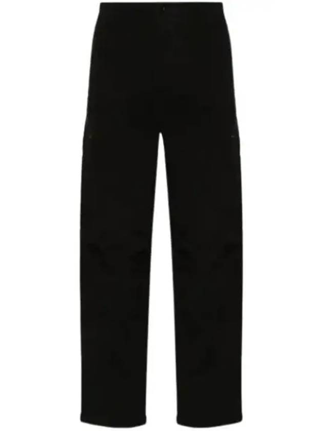 Micro Reps Loose Cargo Straight Pants Black - CP COMPANY - BALAAN 2