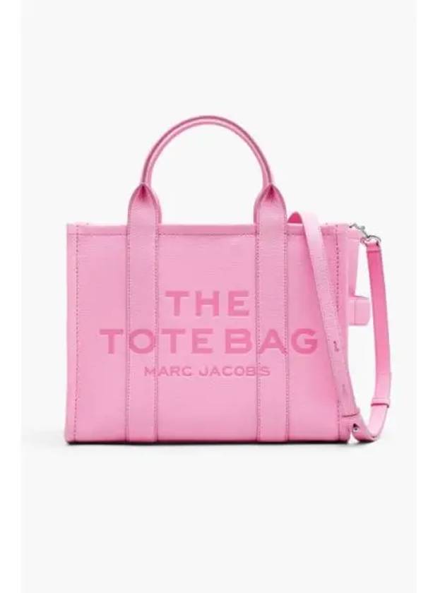 Leather The Medium Tote Fluro Candy Pink MBBAW23003PCH - MARC JACOBS - BALAAN 1