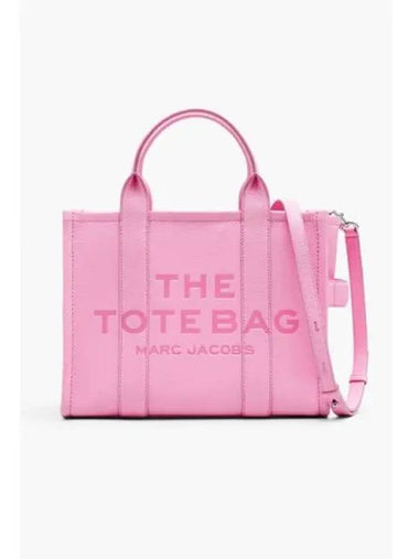 Leather The Medium Tote Fluro Candy Pink MBBAW23003PCH - MARC JACOBS - BALAAN 1