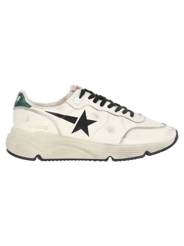 Running Logo Lace-up Sneakers Ivory - GOLDEN GOOSE - BALAAN 1