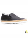 Men's Leather Slip-Ons Black - TOD'S - BALAAN 2