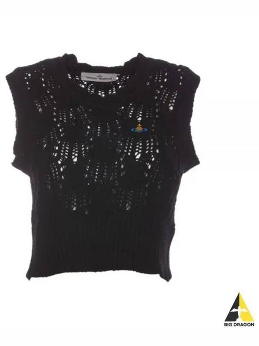 Samantha Vest Black - VIVIENNE WESTWOOD - BALAAN 2