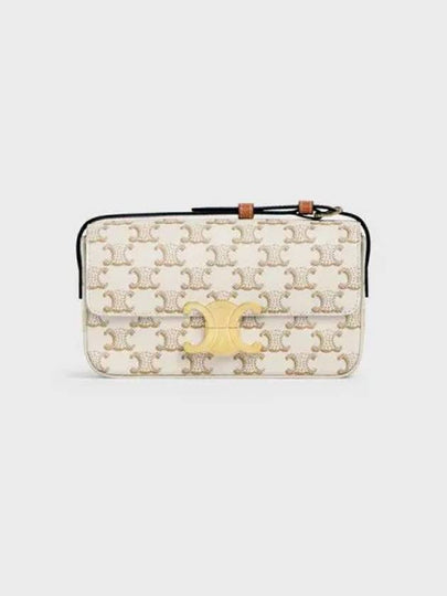 Triomphe Shoulder Bag White - CELINE - BALAAN 2