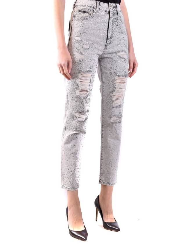 Denim Straight Pants FACC WDT2261 PDE004N02 DENIM - PHILIPP PLEIN - BALAAN 4