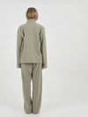 Ribbed Knit String Pants Khaki - CHANCE'S NOI - BALAAN 11