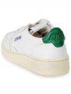 Medalist Green Tab Leather Low Top Sneakers White - AUTRY - BALAAN 3