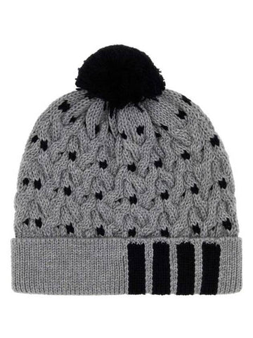 Hat UKH040AY1024 055 Gray - THOM BROWNE - BALAAN 1