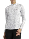 Essentials Fairway Camo Quarter Zip Pullover Long Sleeve T Shirt White - PXG - BALAAN 1