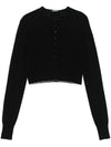 Spiaggia Cardigan Black - JACQUEMUS - BALAAN 2