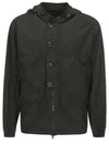 Flatt Nylon Goggle Over Long Sleeve Shirt Black - CP COMPANY - BALAAN 2